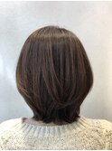 大人可愛いん☆くびれ外ハネレイヤーボブ