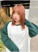 オレンジブラウンカラーハイレイヤーミディアム