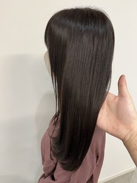 ジュア(jua) 酸性ストレート＋透明感カラー