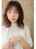 カーキベージュくせ毛風フレンチカジュアルY戸田公園20代30代