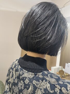 イミ(imi) 大人ボブ/ストレート/黒髪/似合わせカット/髪質改善[登戸]