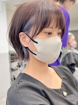 グラフ 銀座(GRAFF)&nbsp;くびれボブ×ブルーシルバー