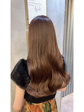 ジーナ 本八幡(Zina) 大人かわいい20代30代40代小顔ショコラベージュ　Zina本八幡