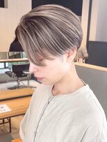 アイティー バイ アルバム 中野店(IT by ALBUM) ショートシャドールーツ_切りっぱなしボブ_ba470571