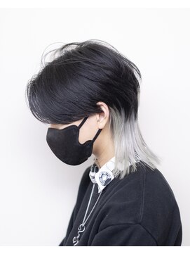 ルプラ ガーデン(le-pla garden) デザインカラー#外ハネウルフ#ケアブリーチ#ダブルカラー