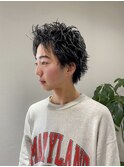 20代～30代刈り上げなしメンズスパイキーショート［仙台］