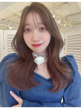 レイラバイアフロート 吉祥寺(Lila by afloat) レイヤーカット/韓国レイヤー/ラベンダーベージュ/韓国ヘア