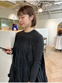 ボブパーマ/ミニボブ/切りっぱなしボブ新潟東区松崎