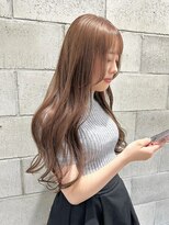 シーク 天神(SEEK)&nbsp;松尾菫菜/ベージュカラー/ブリーチ/ダブルカラー