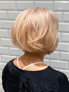 イヴ 新浦安店(Eve) ミルクティーベージュ大人女子うるツヤデザインカラー