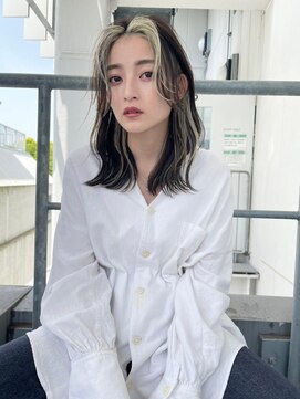 ゲーム バイ アランスミシー 横浜(GAME by Alan Smithee) フェイスフレーミング/インナーカラー