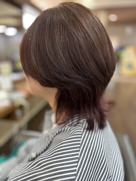 プレッソヘアー Presso hair 重めウルフスタイル