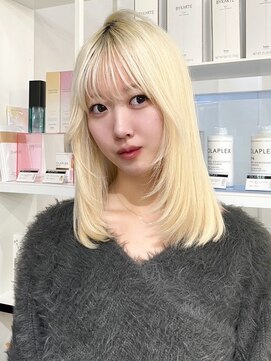 ベレーザ 渋谷(BELEZA) 11533金髪マロンベージュブロンドニュアンスカラーベージュ