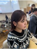 顔まわりカット