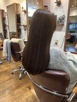 アソビ(asobi) 【asobi】ロング×ミルクティーカラー