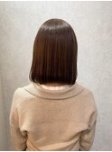 大人かわいいうる艶ボブディ 春カラー 髪質改善ケア#2