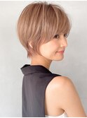 うる艶髪サイドバング美髪斜めバング結べるボブ#301f0326