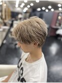 メンズミルクティーベージュ