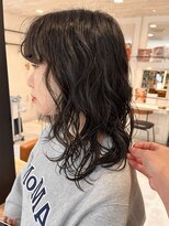 ボコカ(bococa) 【macana指名】ミディアムウェーブ レイヤーパーマ 登戸