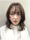 人気ナンバーワン！ミディアムレイヤーの姫カット進化系！