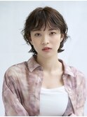大人ショートパーマ/20代30代40代/岡野亘希
