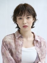 ピークアブー アヴェダ アトレ恵比寿(PEEK-A-BOO AVEDA)&nbsp;大人ショートパーマ/20代30代40代/岡野亘希