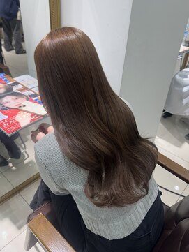 フォルテ 表参道店(FORTE) 髪質改善/オリーブベージュ/顔周りカット/表参道