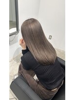 アミィ 半田青山店(Ami)&nbsp;ブリーチありダークグレージュ