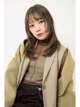 パプスドコワフュール 甲子園口店(Pap's de coiffeur) レイヤーカット/インナーカラー/西宮美容室