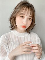 リヤン 表参道(lyann)&nbsp;小顔黒髪オリーブグレーココアベージュクラゲヘアーa