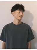 ツーブロックマッシュショートパーマ 大阪美容室メンズ