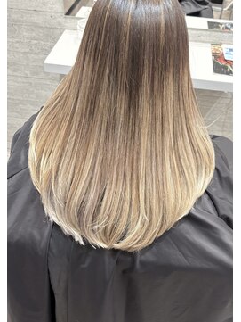 ロビン 反町横浜店(robin) 冬のホワイトベージュ 反町美容室