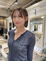 ゼストカロン(ZEST Kalon)&nbsp;オリーブブラウン 似合わせボブ ミニボブ