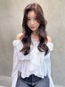 【最高級のヘアケアプラン】 カット+透明感カラー+3step Tr_ 8300【横浜】