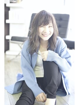 ヴォーグ 小牧店(VOGUE) "VOGUE"外国人風カラーのミディアムレイヤー