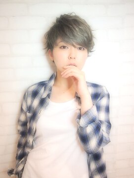 イースブルー(Y's Blue) オリーブアッシュショート