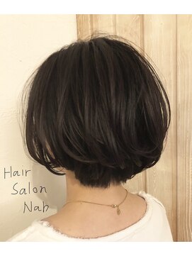 ヘアーサロンネイブ(Hair Salon Nab) 大人、可愛く、ショートボブ