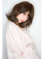 ヴィーブ ヘアー 伊丹店(VIB hair)&nbsp;おしゃれ外ハネミディアムボブ