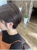 ハンサムショート×アッシュカラー