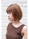 【LANY 横浜】ワンカールボブ×マロンベージュ