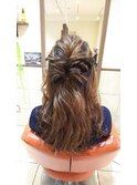 【neolive cino】お出掛け ハーフアップヘアアレンジ☆