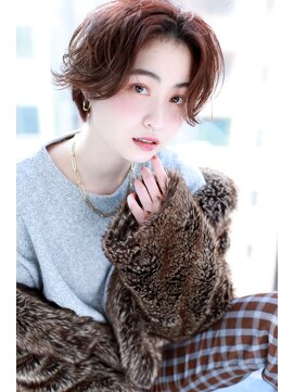 クラウドゼロ(Cloud zero) ピンクベージュハンサムショート【Cirrus by Cloud zero】