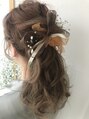 シェノンバイカリス(Chainon by charis) ヘアアレンジも大好きです！ご希望の方はお電話くださいね！