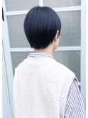 ショートブルーブラック☆