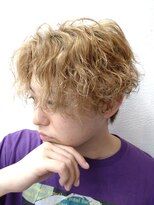 トバ(TOBA)&nbsp;センターパート/スパイラルパーマ