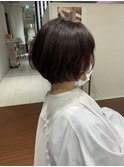 ナチュラルショートボブ