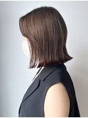 ベージュボブ_チェリーブラウンフェミニンロング_ba403581