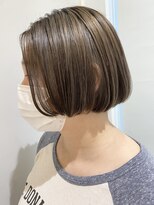 ネオリーブギンザ 銀座店(Neolive GINZA)&nbsp;ミニボブ　デザインカラー　ブリーチハイライト