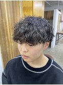 【RYUYA】緩め波巻きパーマ