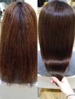 ピリナバイケーツー(Pilina by k-two)&nbsp;K-two式髪年齢－10歳酸性ストレート*酸性縮毛矯正*髪質改善